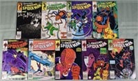 9 Marvel comics The Amazing Spider-Man, #295-297,