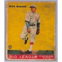 1933 Goudey Max Bishop