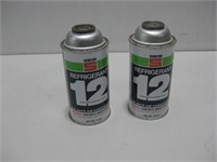 NOS Two Cans Refrigerant 12