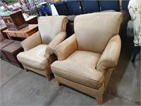 Leather Chairs, Some Discoloration