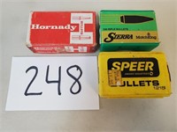 (158) 6mm Bullet Tips - Hornady, Speer and Sierra