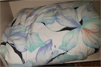 Blue Flower Comforter