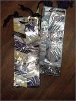 Set of 4 gift bags for bottles of wine PAPYRUS EV