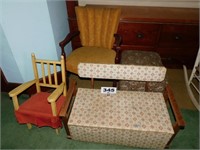 TOY BOX & CHAIRS