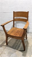 Solid Wood Oak Arm Chair M10B