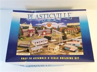 2 Plasticville Sets, School House & Gas Station