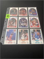 1989-1990, Hoops & Fleer. Scottie Pippen, Reggie,