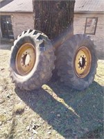 2 Tires, 13x24, 10 and 12 ply, Good Tread