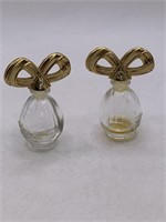 PAIR OF ELIZABETH TAYLOR PERFUME BOTTLES