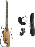 (P) Donner HUSH-I Guitar For Travel - Portable Ult