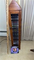 CD Cabinet w/ CD’s 6 ½x7 ½x34  ; Some in Cases