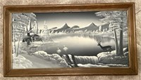 Framed Painting 27” x 15”