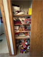 Linens, Toys, Games, and Books (contents of