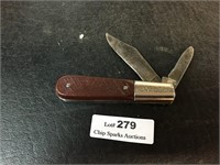 Old Barlow Pocket Knife- Carving on Handle