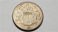 1872 Shield Nickel Very High Grade Rare