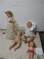 Vintage Doll Lot - 1967 Mattel Buffy Small Talk,