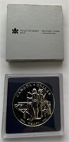 1690-1990-$1.00 Silver Dollar-B.U