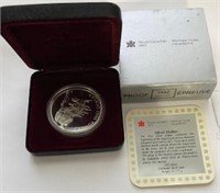 Canadian 1992-$1.00 Silver Dollar-B.U Proof