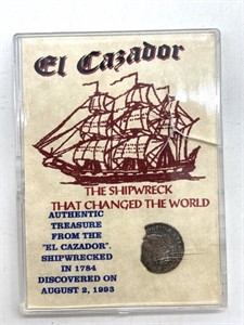 El Cazador “Authentic Treasure from Shipwreck”