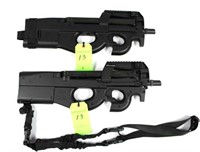(2) Airsoft FN P90, Battery Powered