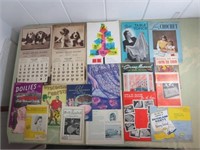 Classic 40's Calendars & Magazines/Leaflettes