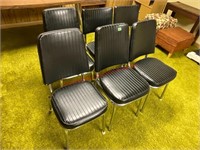 6 Black Chairs