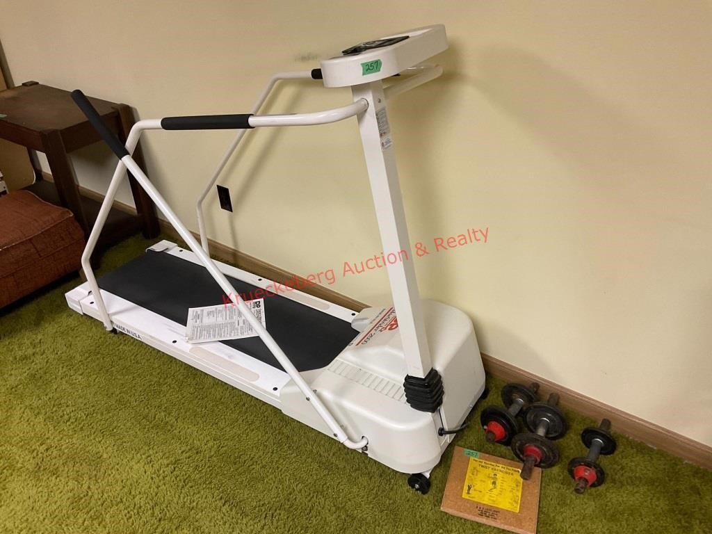Treadmill & Weights