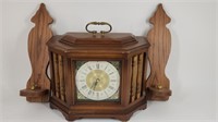 Wood Candle Holders, Mantel Clock