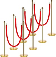 8 Set Red Carpet Party Decorations 23.6 inch Posts