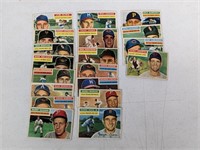 1956 Topps 19 Card Lot