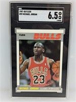 1987 Fleer Michael Jordan #59 SGC 6.5