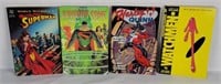 4 D C Graphic Novels - Superman, Watchmen