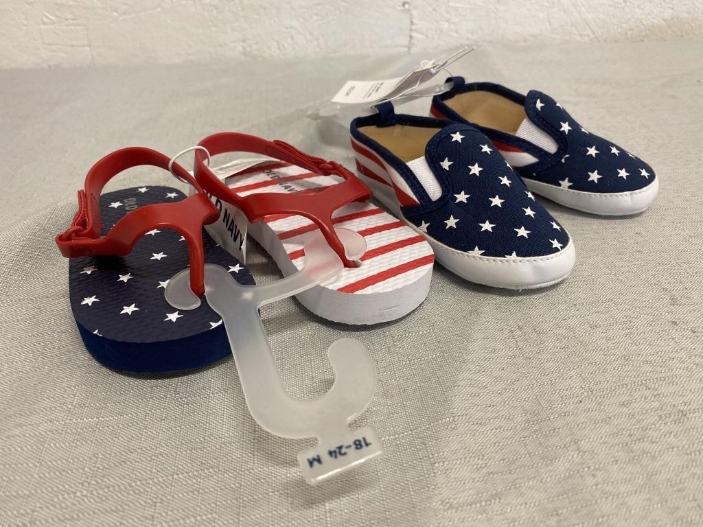 2 Old Navy NWT Shoes & Sandals Size 18-24M