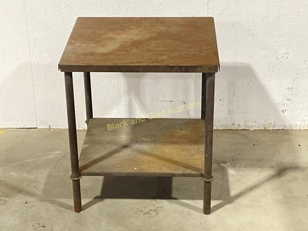 Small Metal Side Table