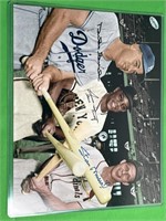Duke Snider, Willie Mayes, Stan Musial Signed