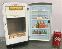 Tin litho toy refrigerator
