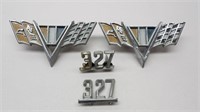Chevy 327 Emblems