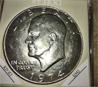 1974 Ike Silver Dollar