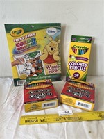Crayola Crayons Lot - Winnie The Pooh - Etc.