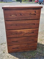 5 drawer high chest, great for kids room,  46c H