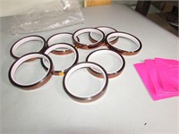 9 Rolls Heat Resistant Tapes for Sublimation