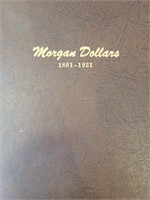 Dansco Morgan Dollar Binder 1891-1921