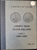 Morgan Silver Dollar Binder 1897-1921