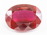 21.45ct Oval Cut Blood Red Natural Ruby GGL