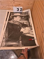 John Wayne Tall In The Saddle Poster