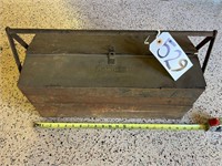 1930's SnapOn Metal Tool Box