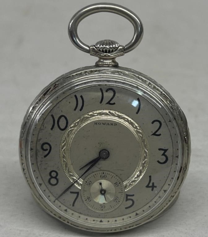 Howard 17 jewel pocket watch