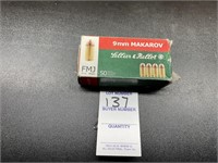 1 Box Sellier & Bellot 9mm Makarov Ammo