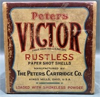 PETER'S VICTOR 16GA  ANTIQUE 2 PC SHELL BOX