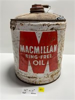 Vtg Macmillan Oil Can